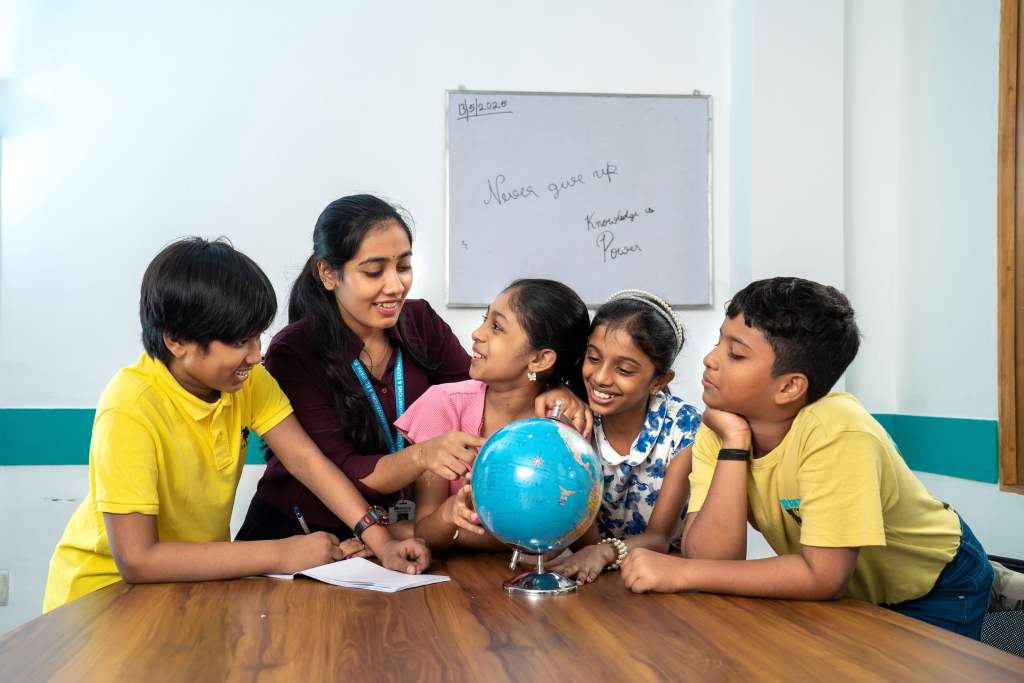 Children learning